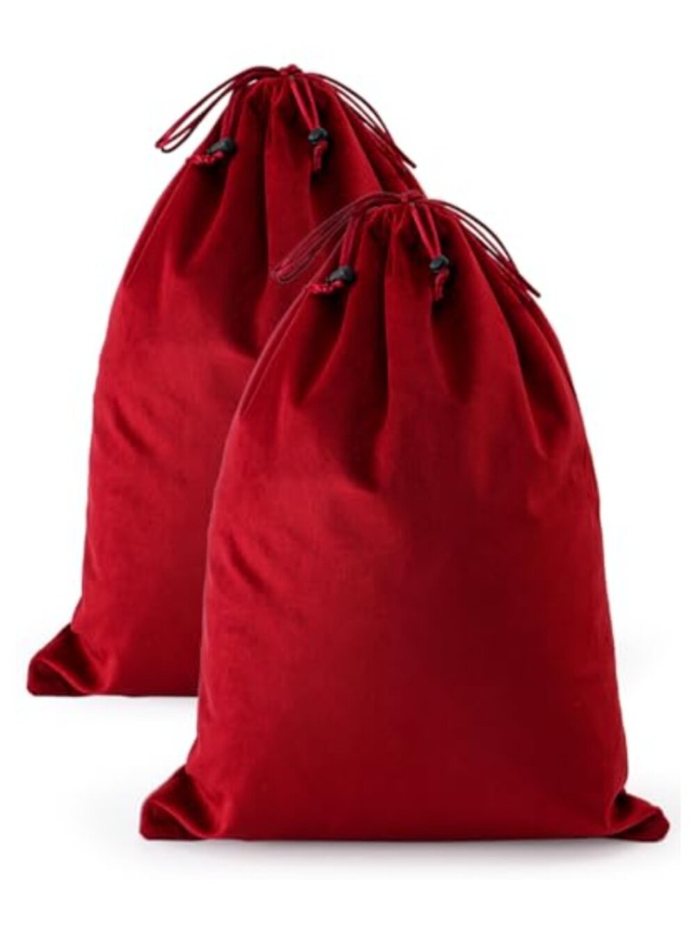 Dutch Velvet Travel Shoe Bags Drawstring Storage Dustproof